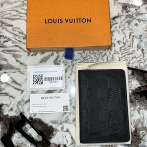 Louis Vuitton Pocket Organizer Damier Infini Leather